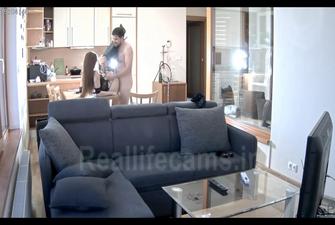 Reallifecam - Angel and BF sexy lingery and fuck in kitchen ,23 02 2026